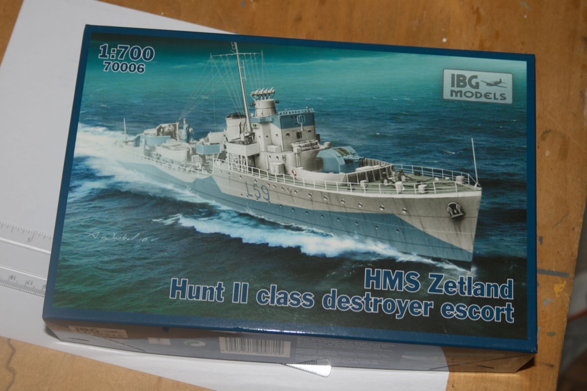 HMS Zetland, HMS Badsworth and HMS Middleton, camo started In The